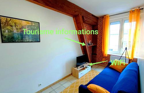 proche gare et centre-ville, parking gratuit et facile, wifi - Foto 12