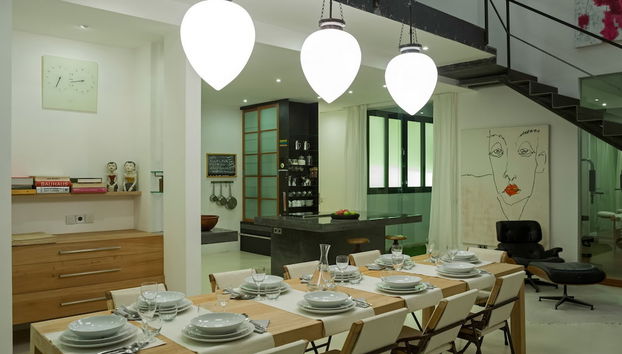 Essbereich im Zimmer