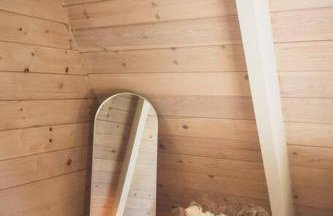 Clarity Cabin A-Frame Sanctuary w Hot Tub Fireplace Grill AC Hammock Chairs Fire Pit Pets OK - Foto 18