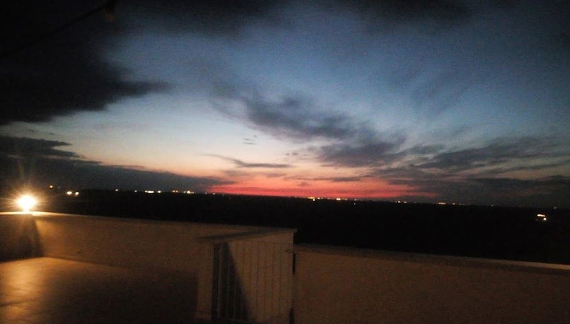 Façade de l’hébergement - soirée/nuit