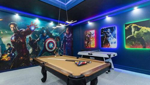 Windsor Oasis 6BR Pool Game Room 9 min Disney - Foto 4, Game Room