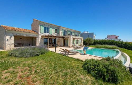 Villa Zelena with Panoramic Seaview and big Pool - Foto 64