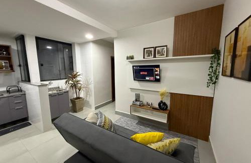 Lindo apto no térreo, prox shopping, padarias, mercados, farmácias e etc - Foto 4