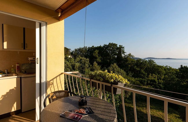Apartments Belenum - Comfort Double Room With Balcony and Sea View - Foto 10