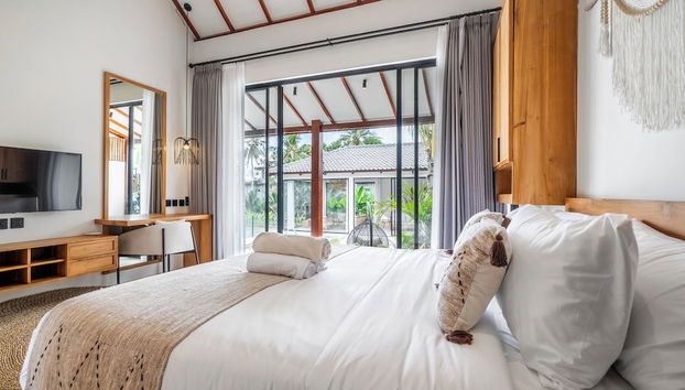 Rice Field Villa Ubud - Foto 2, Habitación