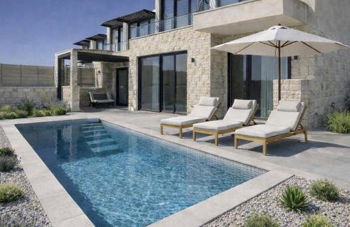 Elpida Luxury Villa, private pool, fantastic view! - Foto 16