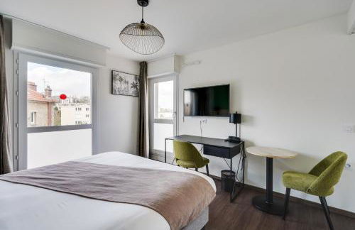 All Suites Appart Hôtel | Palaiseau - Massy TGV - Foto 25
