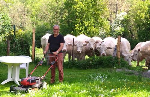 Gite de la Pierre Bleue, Authentique Maison à la campagne - Foto 15