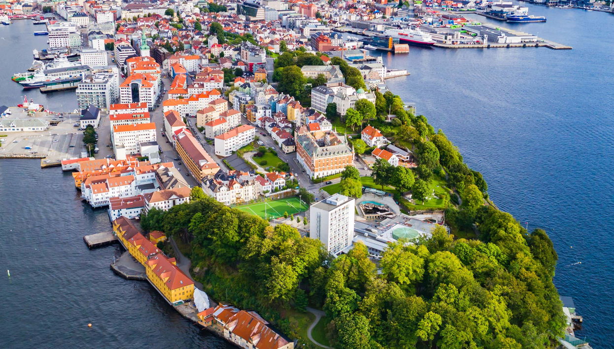Passeio de barco por Bergen