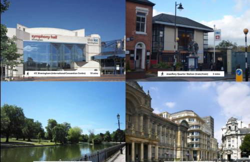 Warstone Suite-Luxury 2-Bedroom Flat, Parking, WiFi, Netflix, Central Location - Foto 4