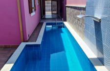 Casa Rosa de Peruíbe - Casa de Temporada 3 dormitórios, 10 hóspedes, piscina, wi-fi, netflix, 800 metros da praia - Photo 49