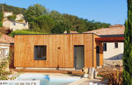 Terre de Crussol - Gite 3 étoiles en Ardèche, avec piscine et clim, 2-4 personnes - Photo 15