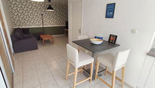 Roscoff 2 pièces classé 2 étoiles et terrasse centre historique - Foto 5