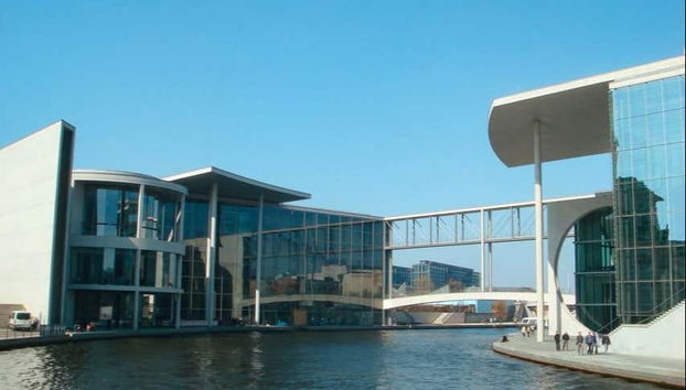 Take a look at the Paul-Löbe-Haus building