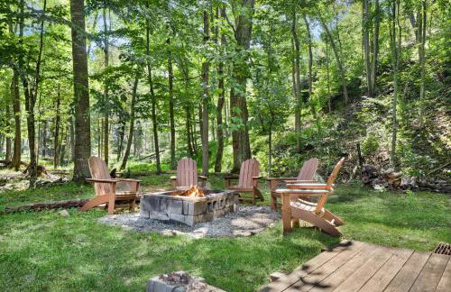 Woodland cabin w hot tub & fire pit - Foto 4