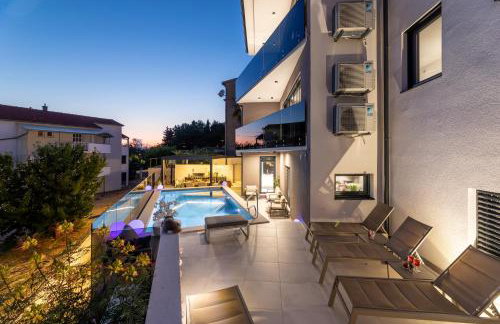 Villa Aurea Apartments de Luxe Malinska Luxus Apartments mit beheiztem Pool Insel Krk - Foto 15