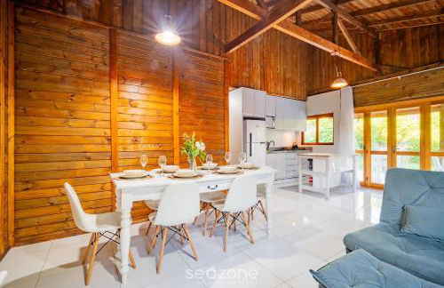 Refugio de Madera cerca Lagoa da Conceição KNU0170 - Foto 8