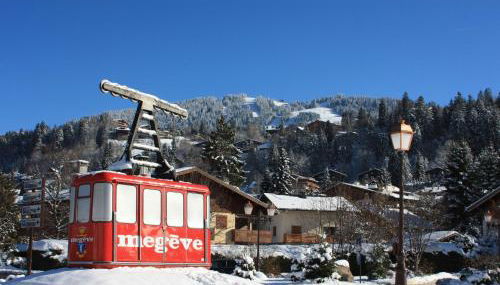 Charmant appartement 2 chambres avec cheminée et parking à Megève - FR-1-453-254 - Foto 3