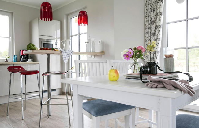 Luxus Reetdachhaus in Fuhlendorf mit Sauna - Foto 7