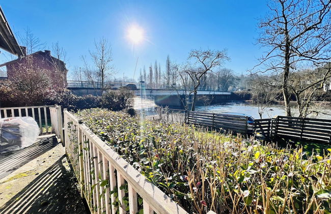 Maison proche rivière avec jardin - Foto 38