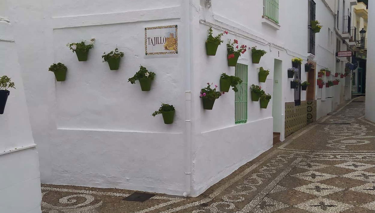 Recorriendo las calles de Nerja