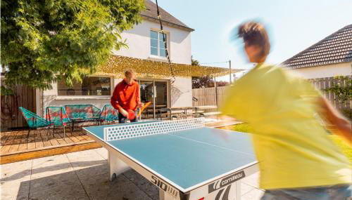CHEZDAMDAM - la Villa du Thar - plage 300m piscine babyfoot arcade pingpong pétanque - Foto 4, Garden