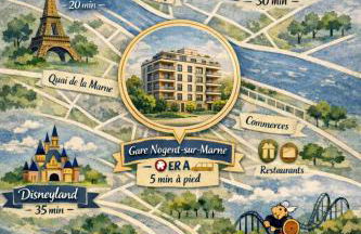 Studio rénové, calme, commerces & RER à 5 min - Foto 25