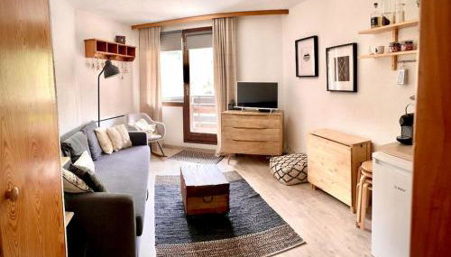 Studio Cocon aux Orres 1650 au pied des pistes et vue montagne - Foto 4