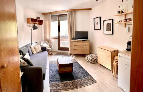 Studio Cocon aux Orres 1650 au pied des pistes et vue montagne - Foto 4