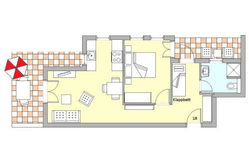 Kaiserliches Postamt Fewo 18 - Foto 12