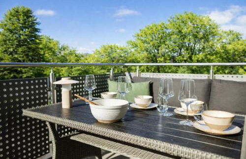 Luxus City Apartment - für Gruppen & Familien mit Whirlpool, Terrasse & Grill - Top Lage - Foto 29