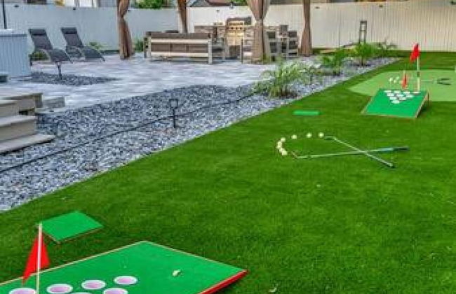 Family Fun Backyard Oasis Hot Tub Games BBQ - Foto 11