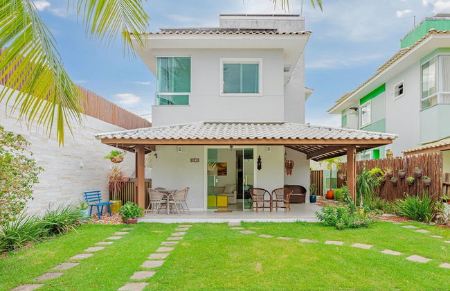 GB01 Excelente Casa 4 Suítes - Guarajuba - Foto 1