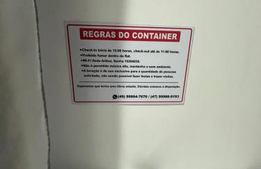 Flat Container 3 Km do Centro de Brusque para até 4 pessoas - Foto 12