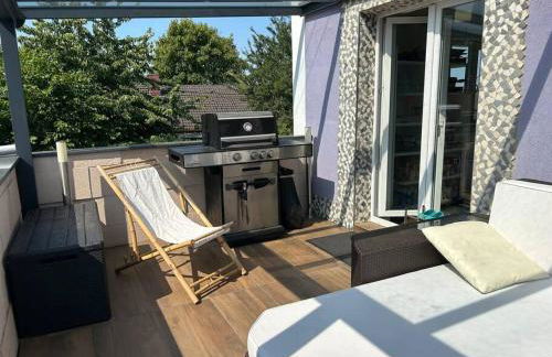 Zimmer HomeOffice Küche WLAN TV mit Terrasse&Grill +Fahrrad - Foto 27