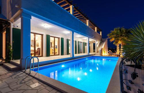 Luxury Stone Villa Smokvica, Heated Pool, Sauna, Jacuzzi, Sea View - Photo 28