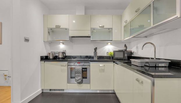 One Bed Serviced Apt in Farringdon - Foto 4, Cocina privada
