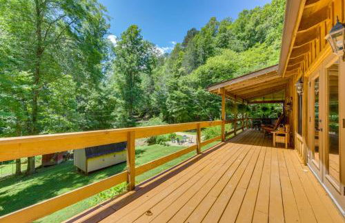 Secluded Cosby Cabin with Wraparound Deck - Foto 17
