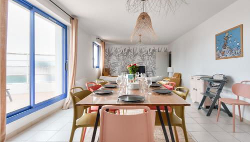 Appart pour 6 adultes et 2 enfants avec terrasse - Foto 5