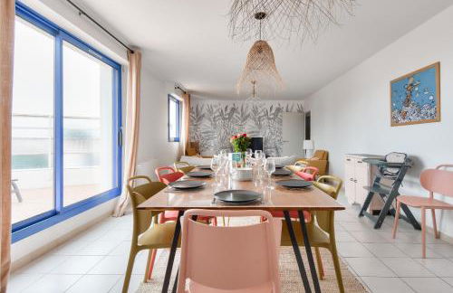 Appart pour 6 adultes et 2 enfants avec terrasse - Foto 5