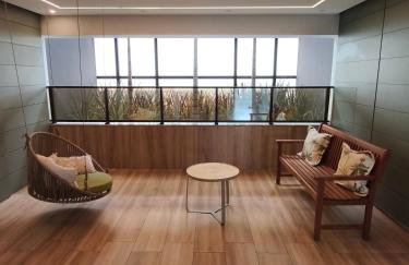 Studio com varanda vista mar em Armação - Foto 15