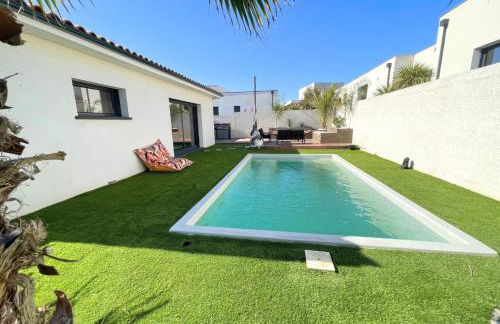 Villa contemporaine avec piscine chauffée proche des plages - Foto 3
