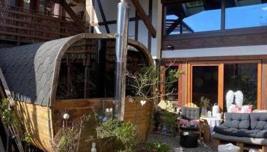 Einzimmerapartment mit Fass Sauna (und Pool) - Photo 3, Garden, Garden view