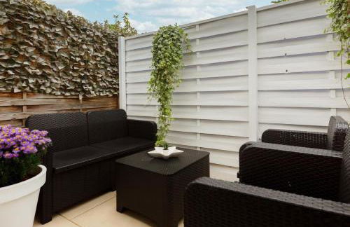 Évasion Urbaine Studio Cozy avec Terrasse et Parking, à 10 Minutes de Paris Gare du Nord - Foto 16