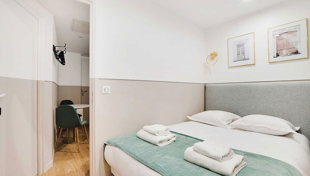 Modern Flat - 1BD for 3P With AC - Near Montmartre - Foto 3, Habitación
