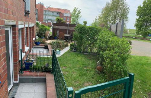 Nordsee direkt Garten Hallenbad und Sauna Strandkorb in der Saison - Foto 18