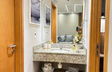 Flat completo no Edifício Prime - Centro de Itaboraí - com vista para praça central da cidade - Foto 17