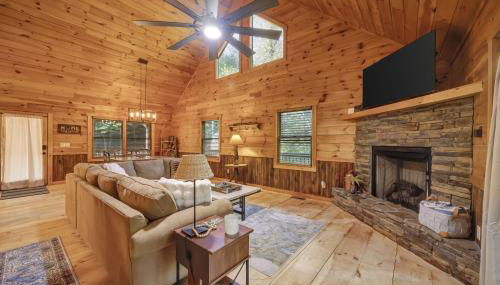 The cozy cabin get away with hot tub - Foto 5