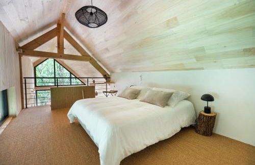 Wabi sabi lodge - spa&sauna privatif - forêt - Foto 6