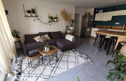 Appartement moderne 6 personnes terrasse et jardin - Photo 14